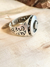 Load image into Gallery viewer, Selene antique silver plated ring

