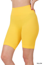 Load image into Gallery viewer, SEAMLESS RIBBED HIGH WAIST BIKER SHORTS
