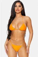 Load image into Gallery viewer, 2 Piece Belly Chain Swimsuit
