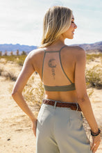 Load image into Gallery viewer, Crescent Moon Dream Catcher Tattoo Mesh Bralette
