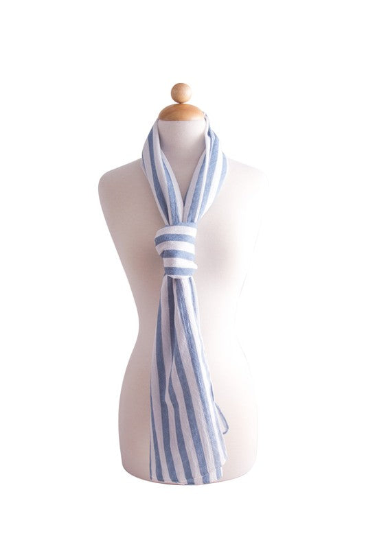 CASUAL STRIPPED SCARF