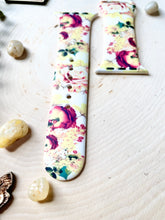 Load image into Gallery viewer, Pink yellow floral replacement watchband
