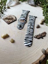 Load image into Gallery viewer, Zebra stripe silicone watch band

